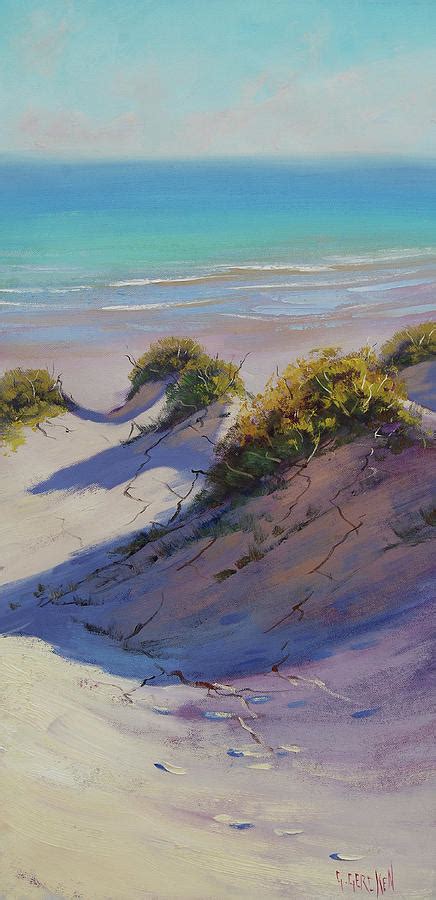 Beach Dunes Painting By Graham Gercken Fine Art America