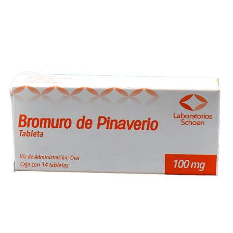 Bromuro De Pinaverio 14 Tabletas Farmacias Gi Mejoramos Tu Salud