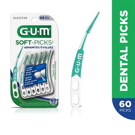 Gum Soft Picks Advanced Dental Picks Walmart Canada