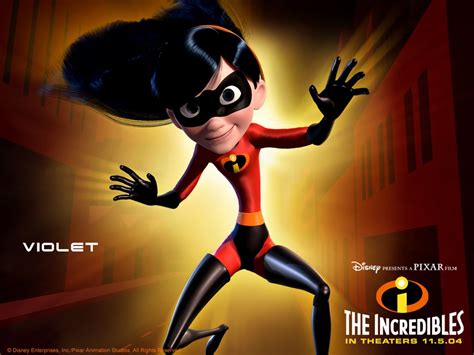 violet parr the incredibles the incredibles 2004 incredibles wallpaper