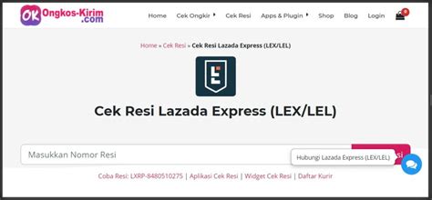 Enter the tracking number stated on your awb/ewb. Cara Cek Resi LEL Express Terbaru (Lex.co.id Tracking ...