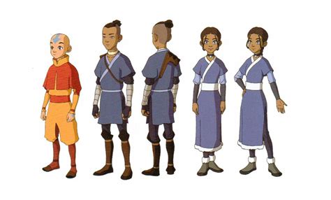 Animation Art — Avatar The Last Airbender Model Sheets Avatar