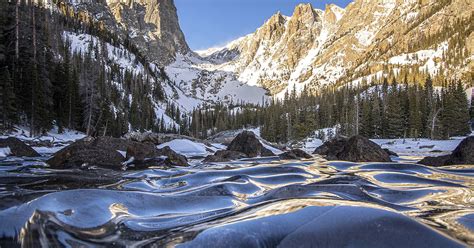 Shot At An Elevation Nearing 10000 Feet In Colorados Rocky Mountains