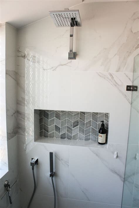 Shower Box Shower Recess Shower Niche Bathroom Ideas Cararra