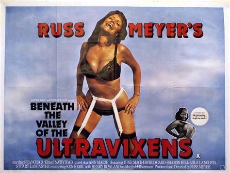 Beneath The Valley Of The Ultra Vixens 1979 UK Poster Movie