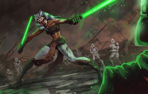 Ahsoka Wallpaper 4k ~ Ahsoka Tano Desktop Vader Wallpapers Starwars