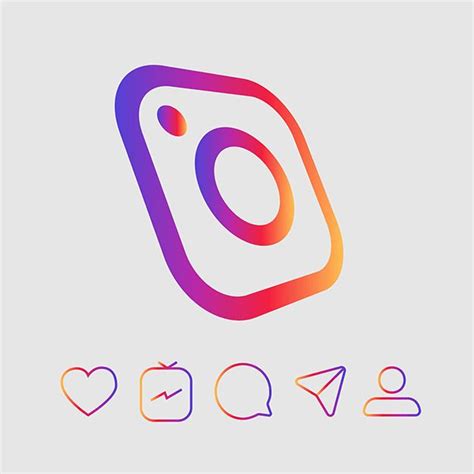 وکتور لوگو اینستاگرام و آیکون هاش وکتورلو Iphone Instagram Graphic Design Background
