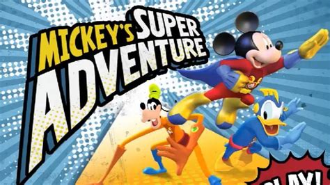 Mickey Mouse Clubhouse Mickeys Super Adventure Superhero Mickey