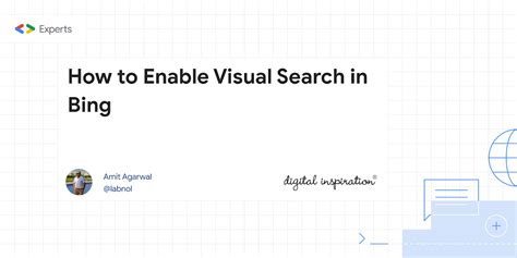 How To Enable Visual Search In Bing Digital Inspiration