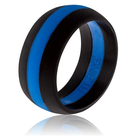 Fit Ring ™ Powered By Arthletic™ Mens Silicone Wedding Ring Thin
