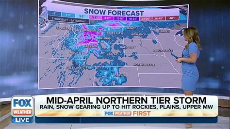 Mid April Storm To Bring Rain And Snow To Most Of Northern Tier