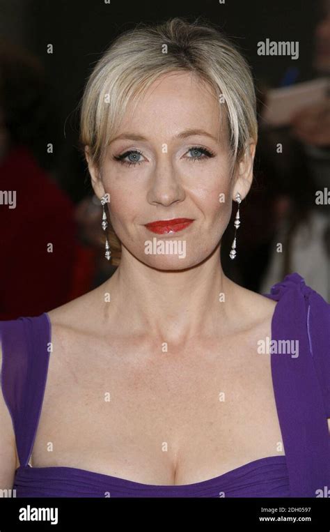 Jk Rowling Arriving At The Galaxy British Book Awards Hi Res Stock Photography And Images