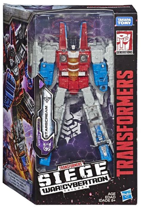 Transformers War For Cybertron Siege Starscream Voyager Action Figure