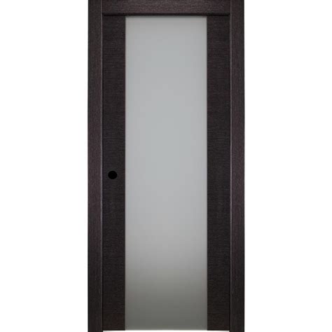 Belldinni 30 in. x 80 in. Avanti 202 Black Apricot Right ...