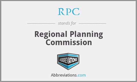 Rpc Regional Planning Commission