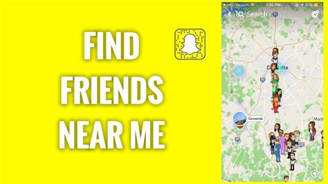 How To Find Snapchat Friends Near Me Youtube
