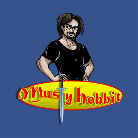 Musty Hobbit Logo Youtuber Kids T Shirt Teepublic