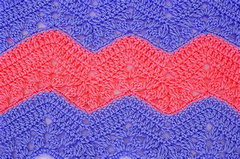 Crochet Combined Zigzag Stitch - We Love Crochet