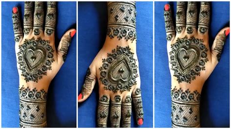 Saadaval on lihtne mehndi disain. ️2020 ka sabse latest mehndi design new and stylish flower hard mehandi design - YouTube