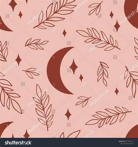 Bohemian Modern Boho Chic Seamless Pattern Stock Vector Royalty Free