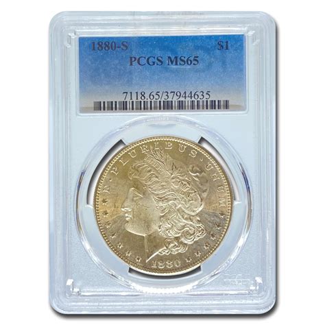 Buy 1880 S Morgan Dollar Pcgs Ms 65 Online Today Apmex