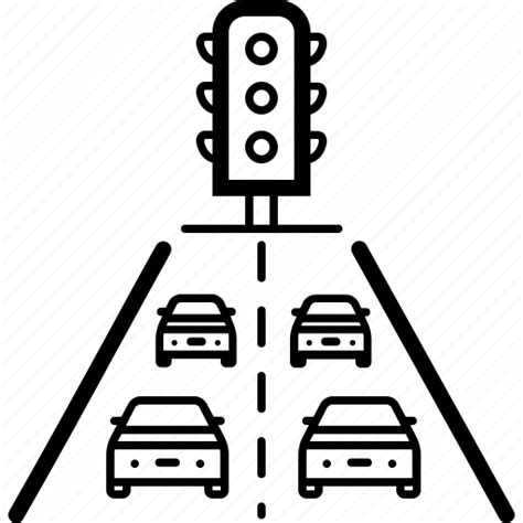 Highway Jam Road Traffic Icon Download On Iconfinder