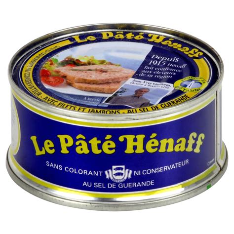 Pâté De Porc Henaff My French Grocery