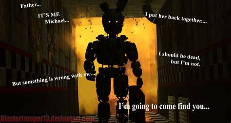 Fnaf Sfm Poster Im Going To Come Find You By Blaster1360 On Deviantart