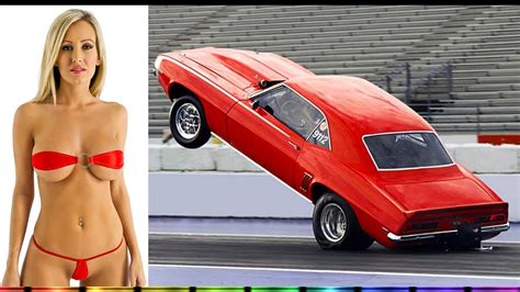 Wild Chicks Muscle Cars Hot Rods And Wheelies Youtube