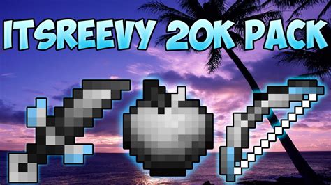 Minecraft Pvp Texture Pack Itsreevy 20k Pack Resource Pack Black