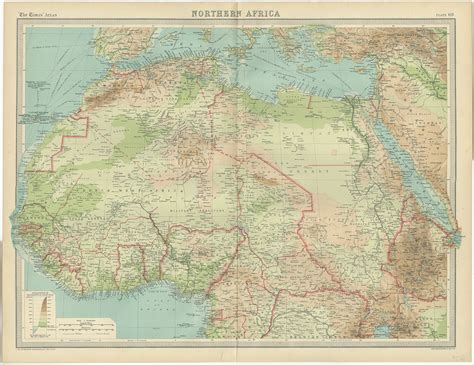 Northern Africa Map