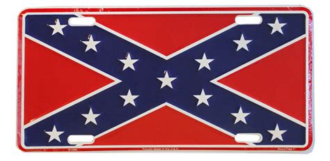 buy confederate license plate flagline