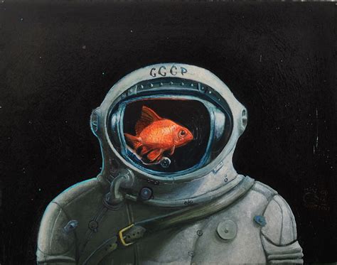 Astronaut Painting By Mykl Wells Oilpaint Oil Painting Art Gallery