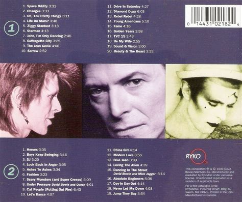 cd duplo bowie the singles 1969 to 1993 mercadolivre