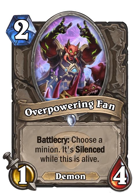 Just A Simple Demon Fan That Can Enable A Few Niches Rcustomhearthstone