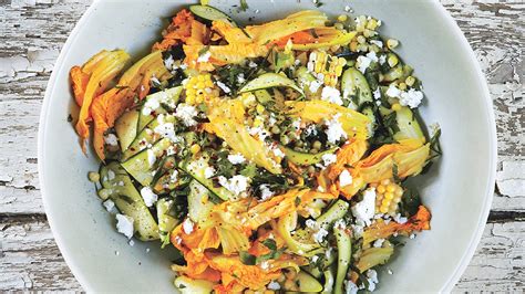 Check spelling or type a new query. Corn and Zucchini Salad with Feta Recipe | Bon Appetit