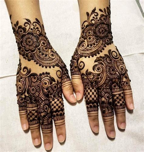Bridal mehndi, full hand mehndi design, henna designs, mehndi designs, trendy mehndi. Latest Arabic Mehndi Designs Collection for Back Hand 2017-2018 - Craft Community