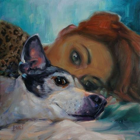 Watch one of our talented artists create a masterpiece. TheirGirl, custom oil portraits oil paintings dog ...