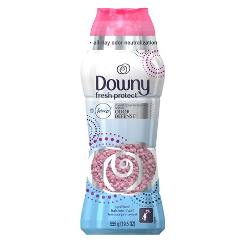 Fresh is a bright, vibrant. Downy Fresh Protect with Febreze Odor Defense In-Wash ...