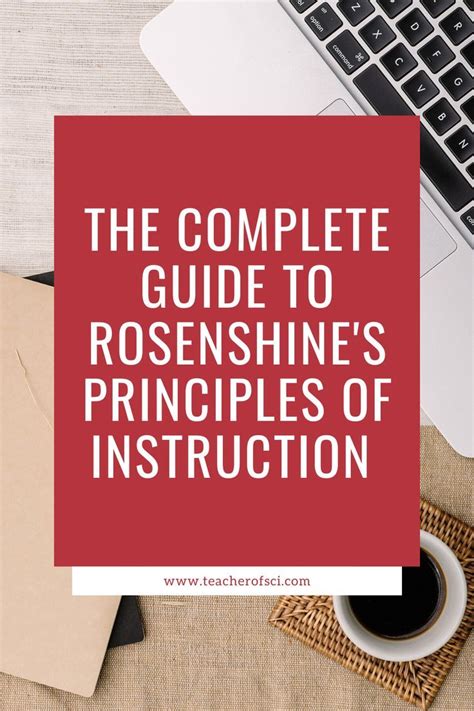 The Complete Guide To Rosenshines Principles Of Instruction Learning