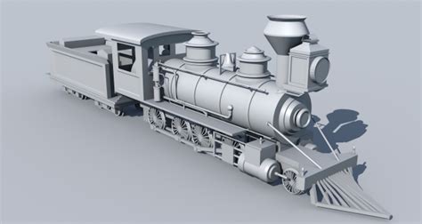 Steam Engine Royalty Free 3d Model Preview No 1 3d Model Steam