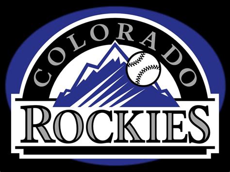 This logo image consists only of simple geometric shapes or text. Colorado Rockies Logo | Colorado rockies baseball, Rockies baseball, Colorado rockies