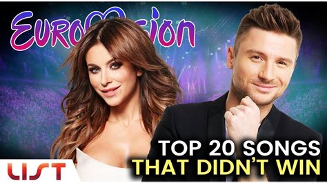 TOP 20 SONGS THAT DIDN T WIN THE EUROVISION In The Last 30 Years