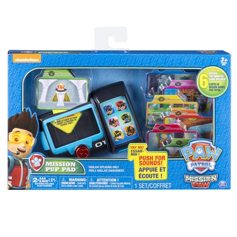 Paw Patrol Mission Paw Mission Pup Pad Amazonca Toys And Games