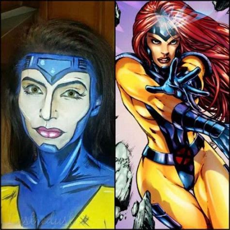 Comic Book Characters Brought To Life In Cool Makeup Makeovers Pics Izismile Com