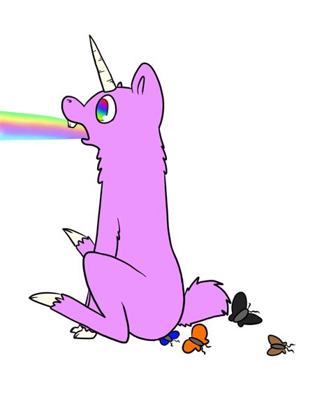 Eating Rainbows And Pooping Butterflys By Trash Gaylie On Deviantart