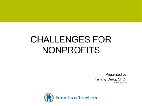 Challenges For Nonprofits