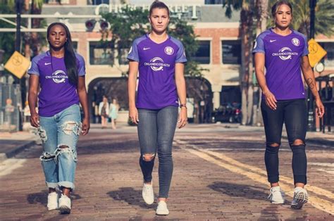 Personalized women's nike uswnt stadium away jersey. Orlando Pride 2017 Nike Home Jersey - FOOTBALL FASHION.ORG