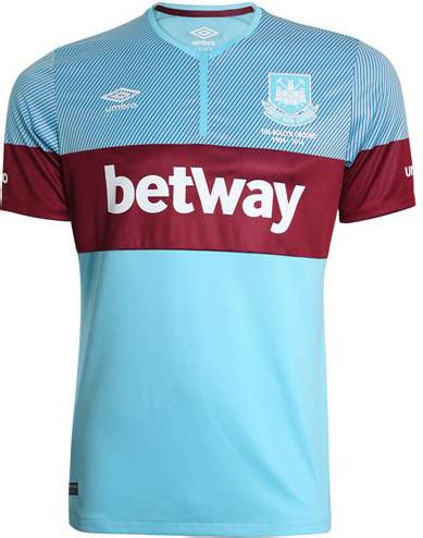 The new offering celebrates the club's 125th anniversary with a style reminiscent to that of the kit used for the 2015/2016 campaign, with text added to the badge. West Ham United 15-16 Kits Released - Footy Headlines