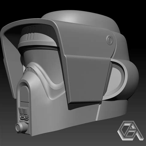 3d File Star Wars Scout Trooper Helmet ⭐・3d Printer Design To